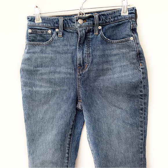 MADEWELL - THE PERFECT VINTAGE JEAN IN HOYE WASH - SIZE 26 - HIGH RISE - Picture 7 of 14